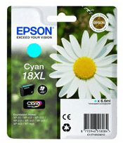 Original Epson 18 (Daisy) Cyan XL Cartridge