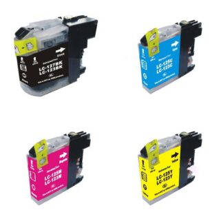 Comp Brother LC123 Multipack Inkjets