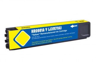 Reman HP 981A Yellow J3M70A Inkjet