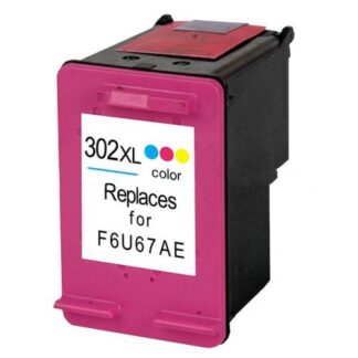 Reman HP 302XLC F6U67AE Inkjet